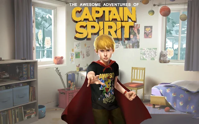 Papel de parede grátis jogo The Awesome Adventures of Captain Spirit para PC, Notebook, iPhone, Android e Tablet.