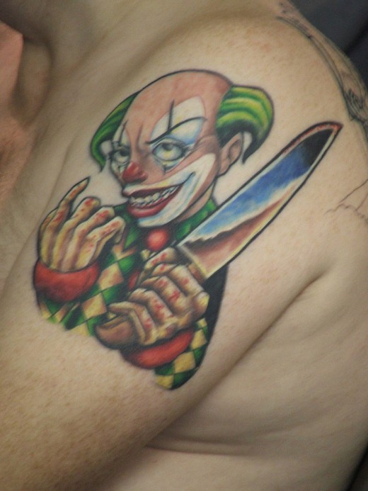 Clown Tattoo Designs For Men