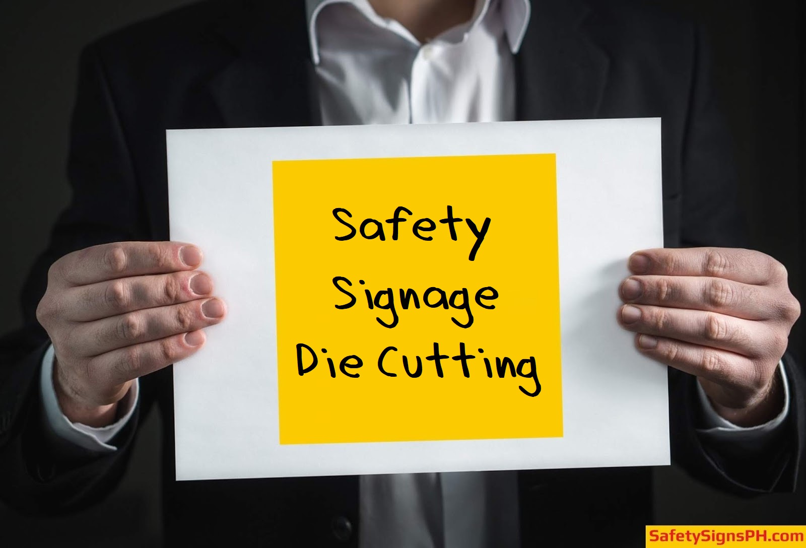 Safety Signage Die Cutting Services Philippines