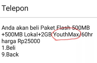 Kegunaan Kuota youthmax Telkomsel