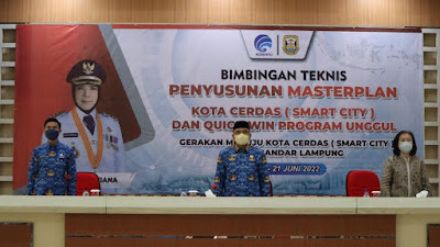 Kominfo Kota Bandar Lampung Gelar Bimtek Penyusunan Masterplan Menuju Kota Smart City