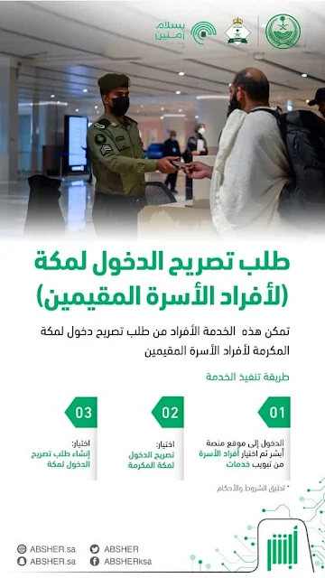 Steps to request an Entry permit into Makkah during Hajj Season - Saudi-Expatriates.com