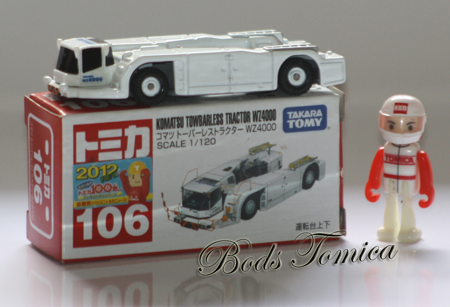 Tv Action Figures Tomica No 106 Towbarless Tractor Wz4000 Toys Hobbies