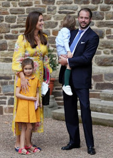 Prince Felix of Luxembourg and Princess Claire