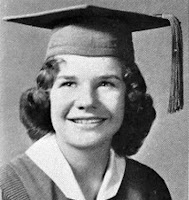 Janis Joplin graduada del secundario, 1960