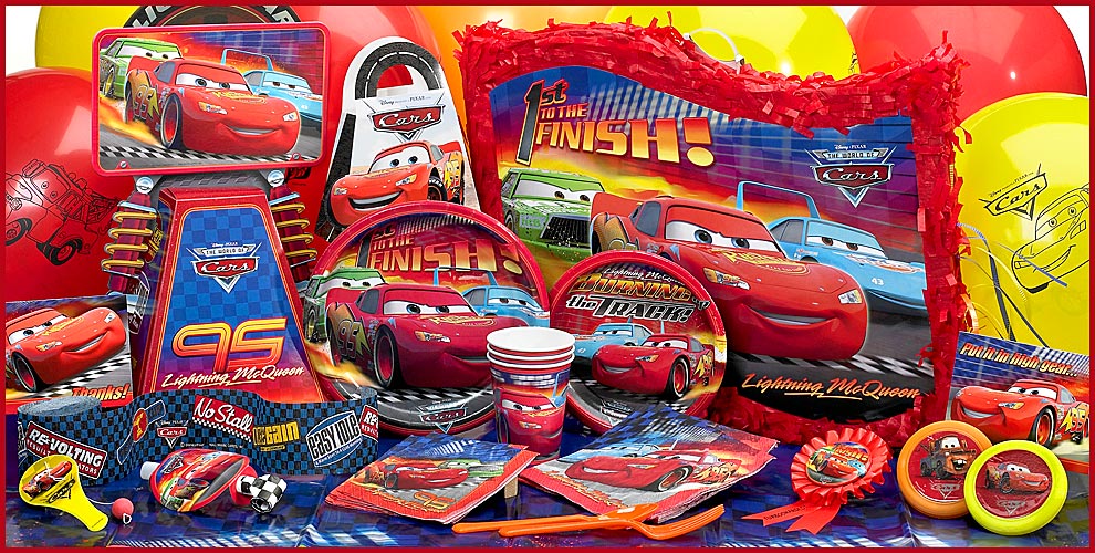 Fiesta De Cumpleaños De Cars - Amazon Cars Artículos de fiesta Juguetes y juegos