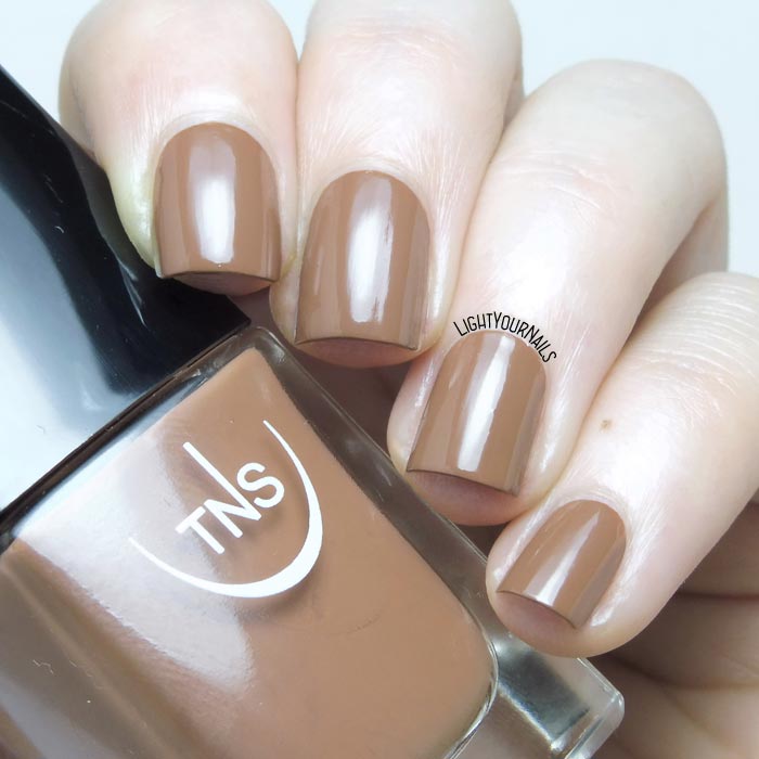 Smalto marrone nocciola TNS Cosmetics Firenze 555 Gea (Divina Terra) chestnut brown nail polish #tnscosmetics #tnsfirenze #unghie #nails #lightyournails