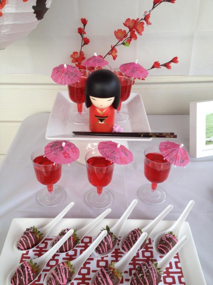 todi Customer Parties  Kokeshi Doll Japanese  theme 