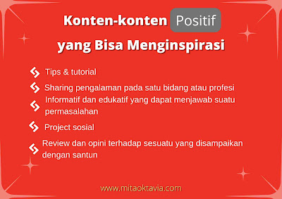 Contoh konten positif di media sosial