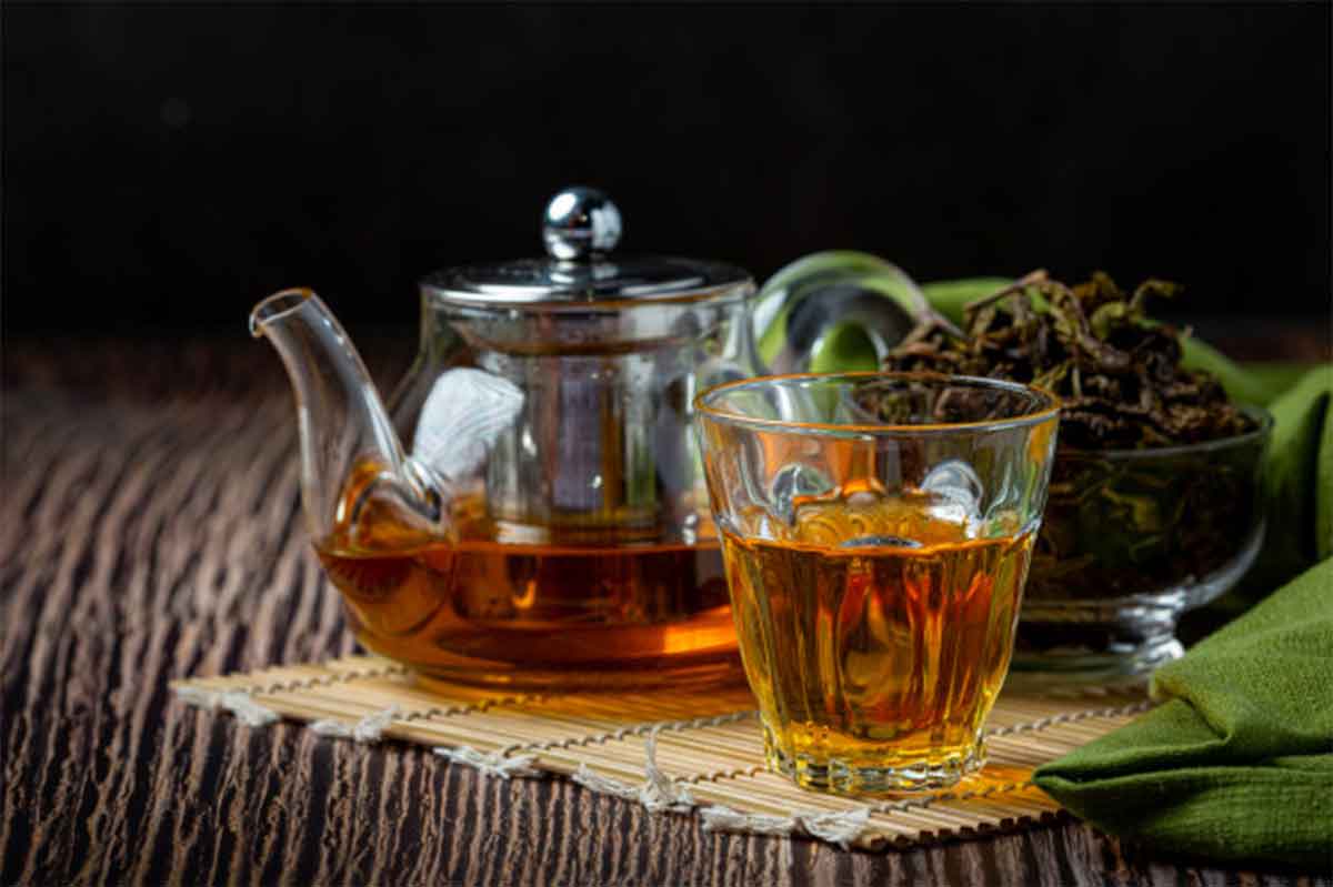 cup of olong tea