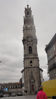 Torre dos Clérigos na cidade Porto Portugal