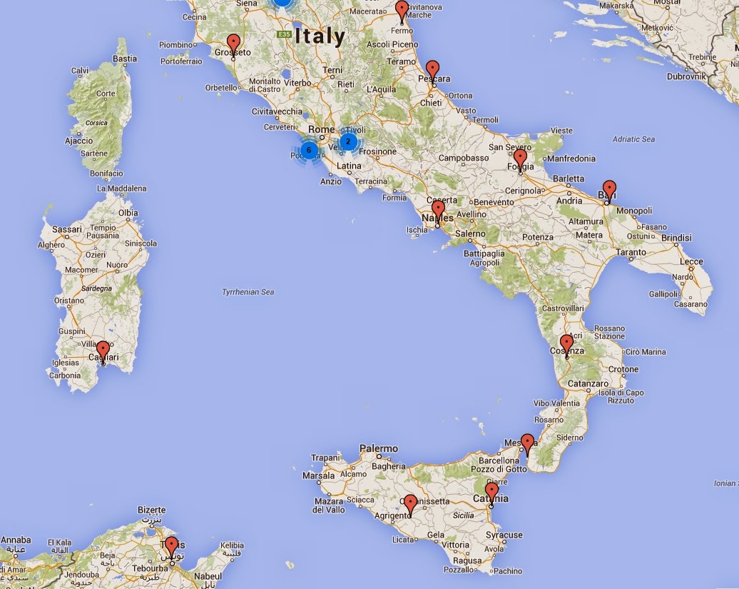 Harta Italia  Google  Maps  Harta