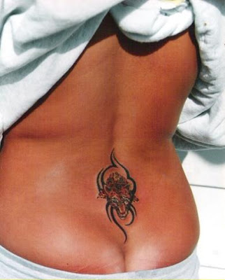 Lower Back Tribal Tattoo   Lower Back Tribal Tattoo. at 5:11 AM