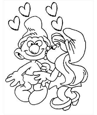 Disney Valentines Coloring Pages