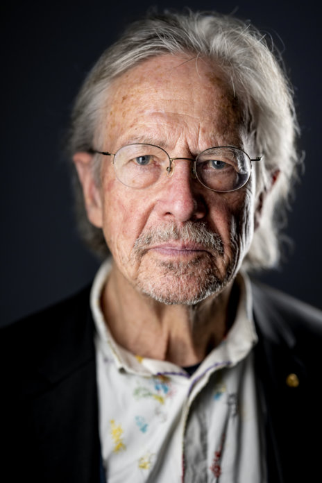 Nóbelsverðlaunahafinn, austurríkski rithöfundurinn Peter Handke · ljósmyndari: A. Mahmoud