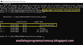 Proyecto de Django