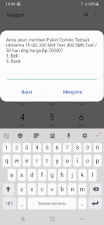 Beli paket internet Combo terbaik