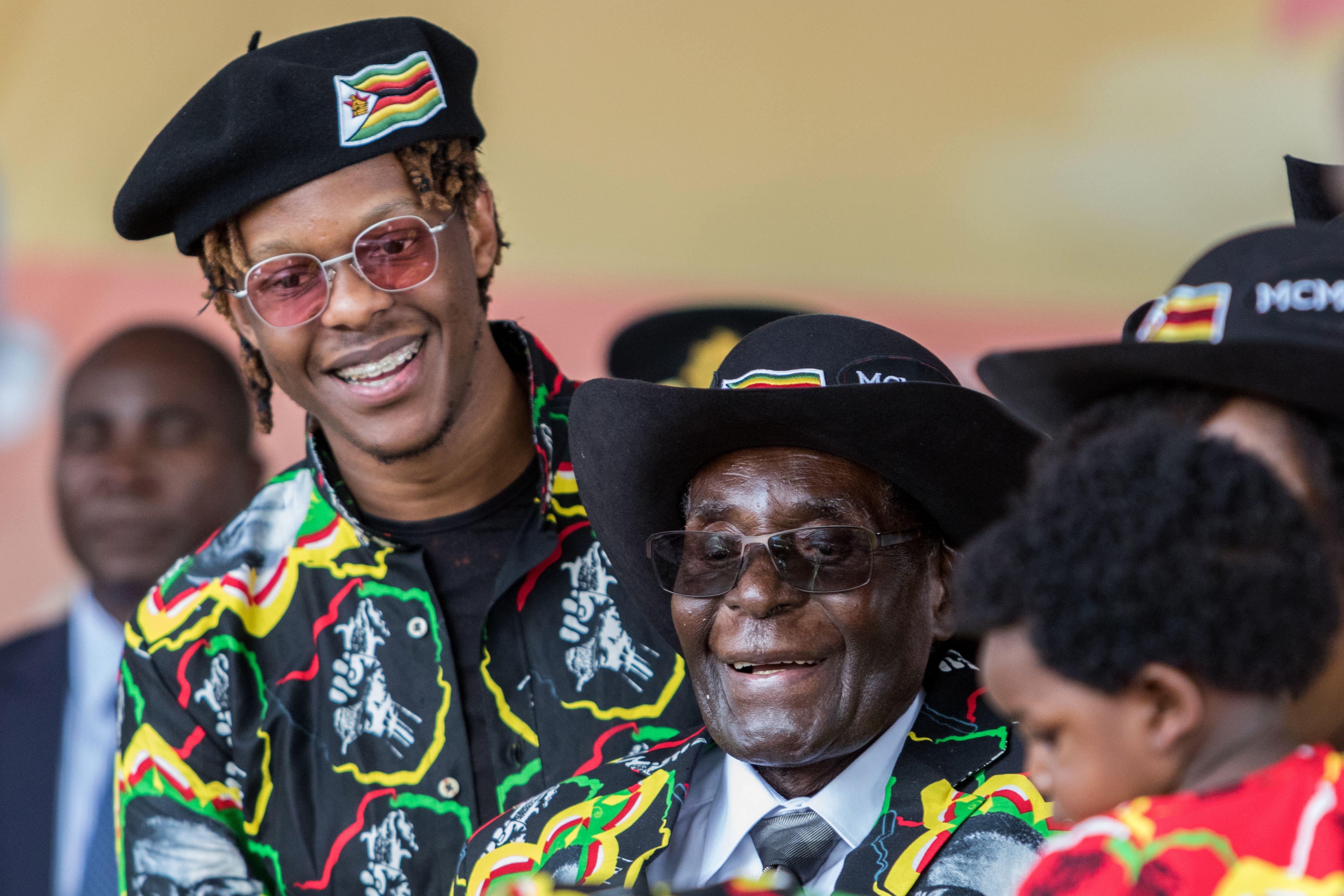 Robert Mugabe's Son Endorses Mnangagwa's Zanu PF Ahead of By-Elections