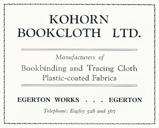 Kohorn Bookcloth Ltd, Egerton