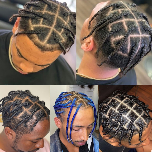 Box Braids for Men with Short Hair