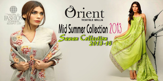 Orient Mid Summer Sawan Collection 2013