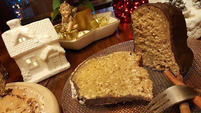 Vegan marmorni kolač brez glutena, brez laktoze, brez jajc, brez sladkorja 