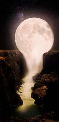 Cascada de Luna • Imagen de Fantasía