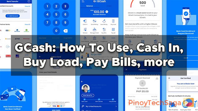How To Use Gcash Cash In Buy Load Pay Bills More Pinoytechsaga
