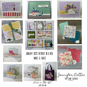Jennifer Cotton's Retreat in a Box January 2020 using the Best Dressed Suite by Stampin' Up!.  Click the picture to go to the blog, then events to find out about the next Retreat in a Box!