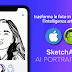 SketchAR | trasforma le foto in disegni con l'intelligenza artificiale