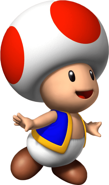 Imágenes de Toad en png con fondo transparente