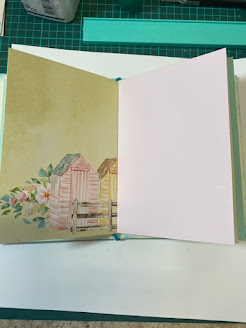 Mini Chipboard Album Nautical