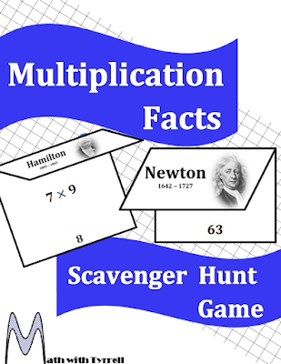 https://www.teacherspayteachers.com/Product/Multiplication-Facts-Scavenger-Hunt-Game-387567