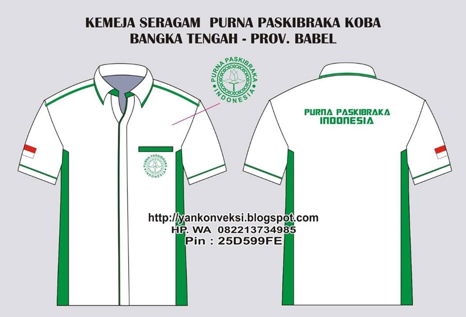 BAJU PURNA PASKIBRA