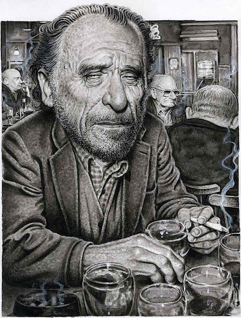 Drew Friedman Charles Bukowski