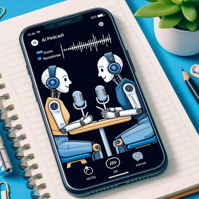 Google ha recentemente introdotto una funzione rivoluzionaria nell’app NotebookLM che permette di creare podcast generati dall’AI basati sui propri appunti.