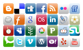 Mosaico redes sociales