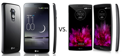 Perbandingan LG G Flex dan LG G Flex 2