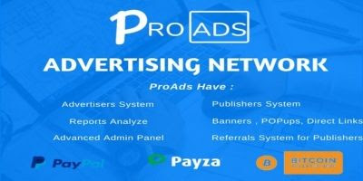 ProAds - Online Advertising Network Script