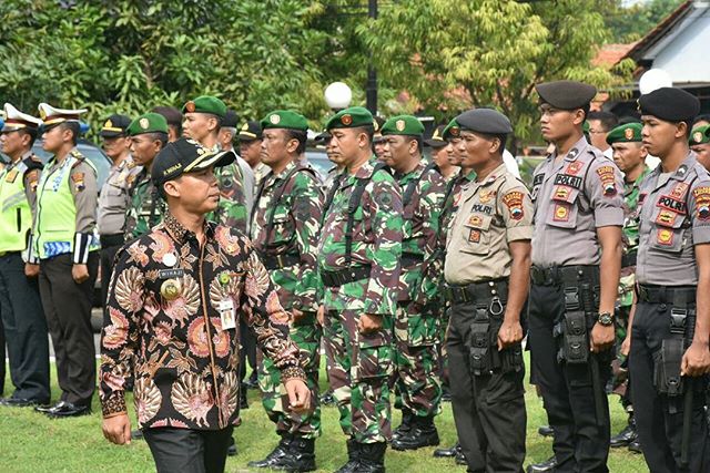 Pasukan Upacara Ops Matap Praja 2018