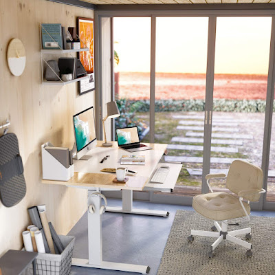 Height Adjustable Electric Standing Desk Design