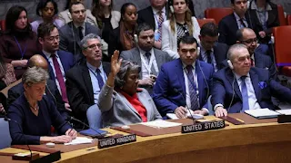 The Security Council approves an immediate ceasefire resolution in Gaza, with America abstaining