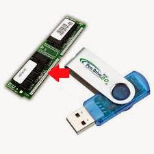 how to use pendrive (USB) as ram