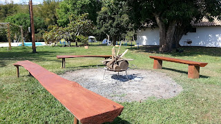 local para fogueira - Camping Canarinho