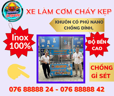 Cơm cháy kẹp 8 khuôn