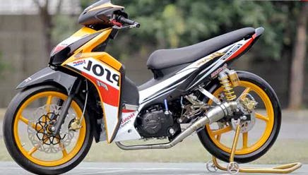 Gambar Modifikasi Motor Honda Blade Terbaru 2019