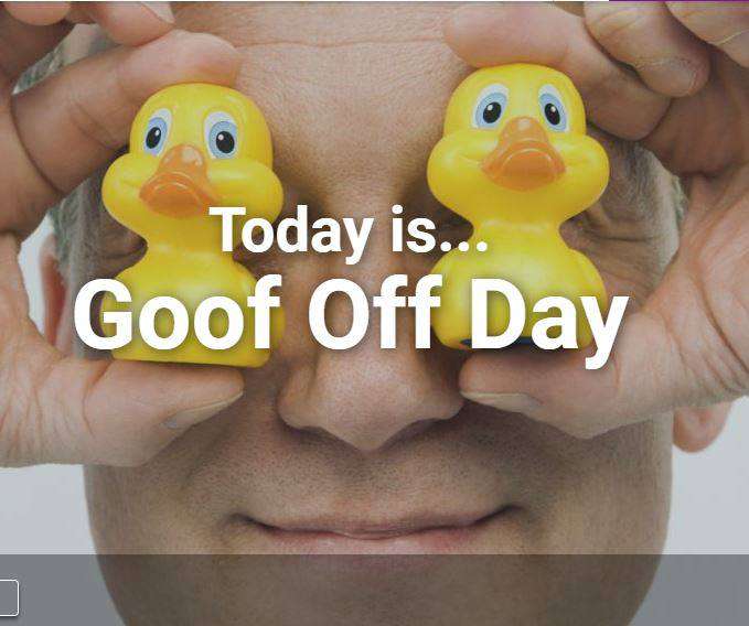 National Goof Off Day Wishes Unique Image