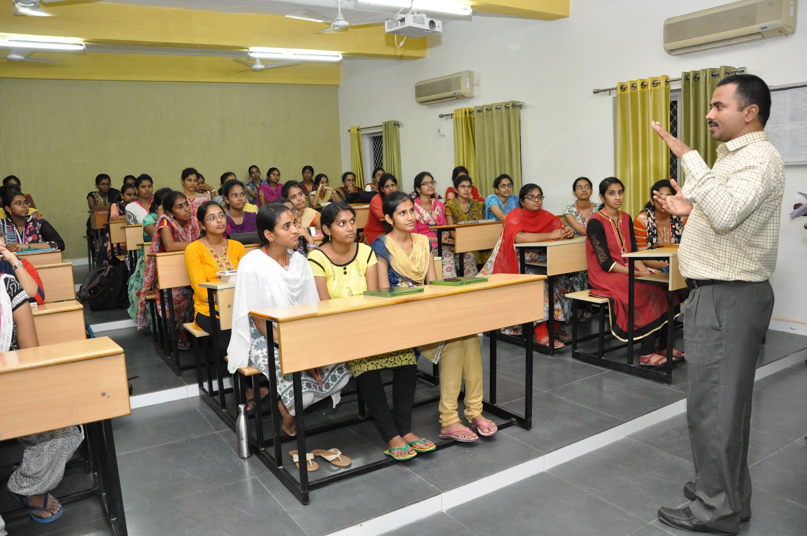 Interaction with Young Minds