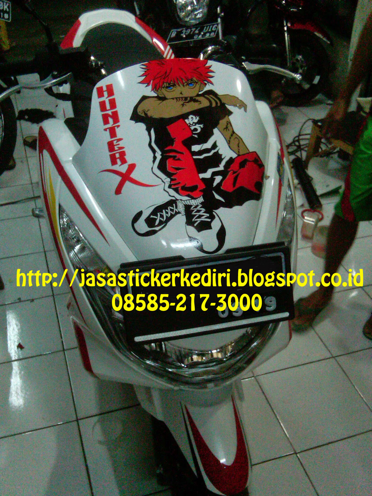 Jual Cutting Sticker Motor Di Kediri 08585 217 3000 Jasa