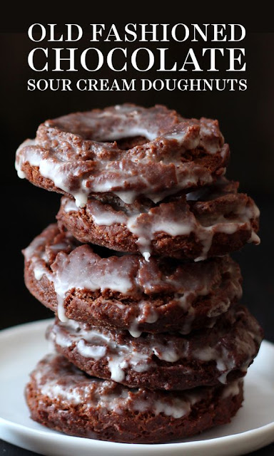 Chocolate Old Fashioned Doughnuts